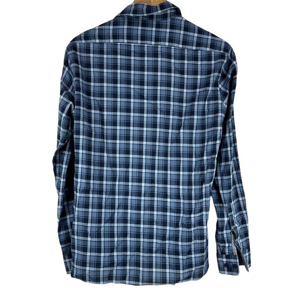 Boss NWT Liam Men's Regular Fit Cotton Twill Check Shirt Size S Button Front - Picture 4 of 12